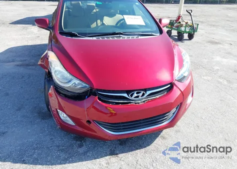 2013 Hyundai Elantra Gls z USA, uszkodzony, nr VIN 5NPDH4AE6DH211403